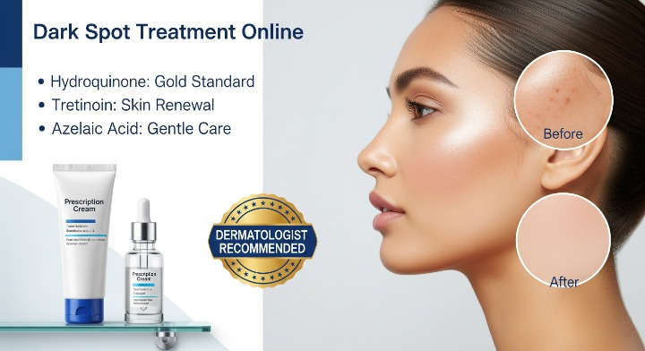 Dark Spot Treatment Online: Top Prescription Options That Dermatologists Use