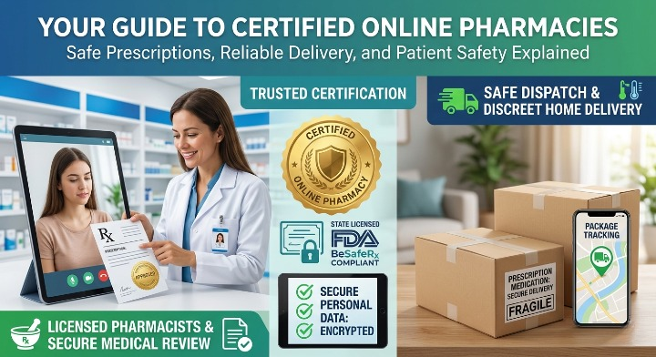 Certified Online Pharmacy Explained: Safe Prescriptions and Reliable Delivery