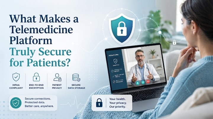 What Makes a Telemedicine Platform Truly Secure for Patients?